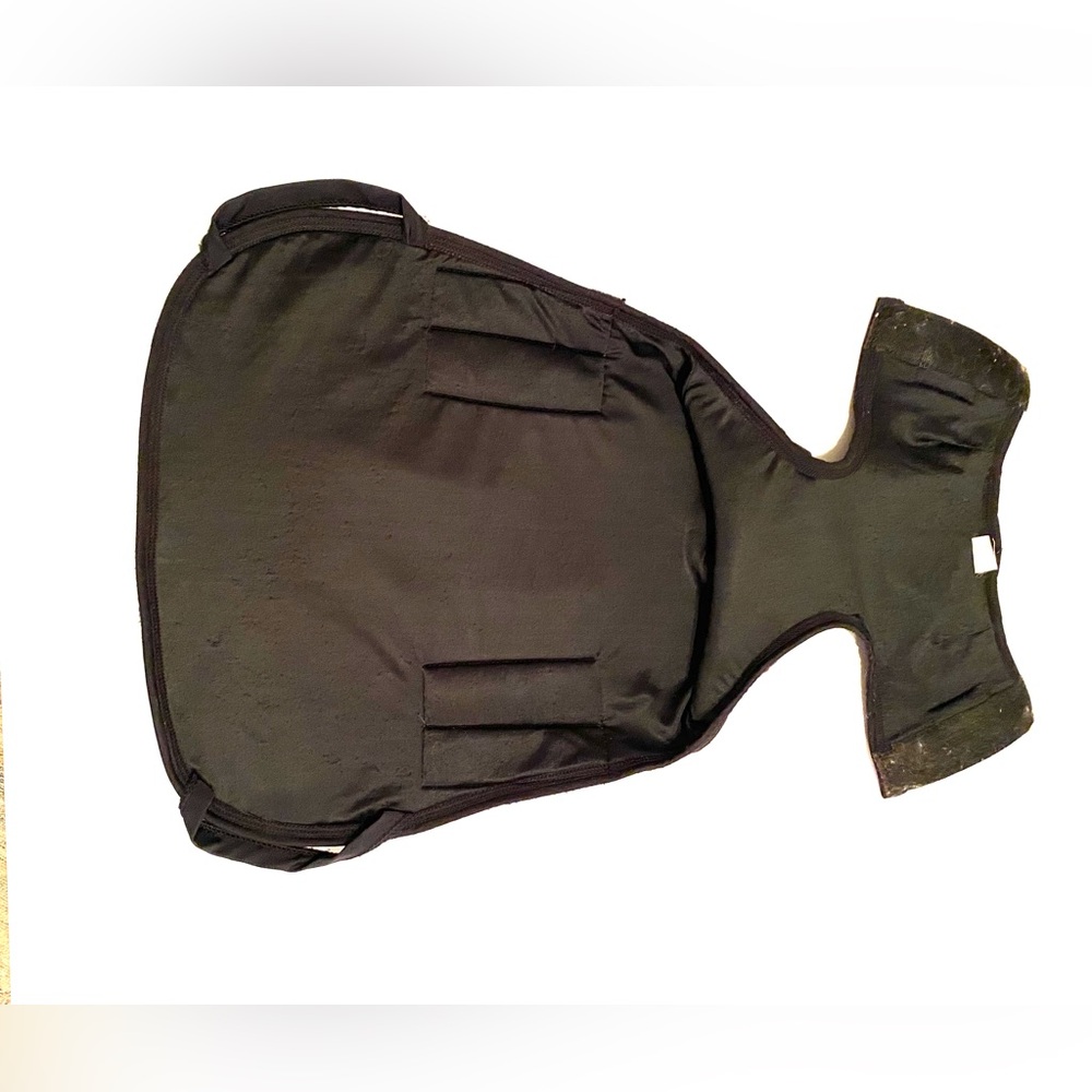 Brown/ Black Fleece Dog Coat by Apache River, Size Small/ Medium Dog - Picture 5 of 11
